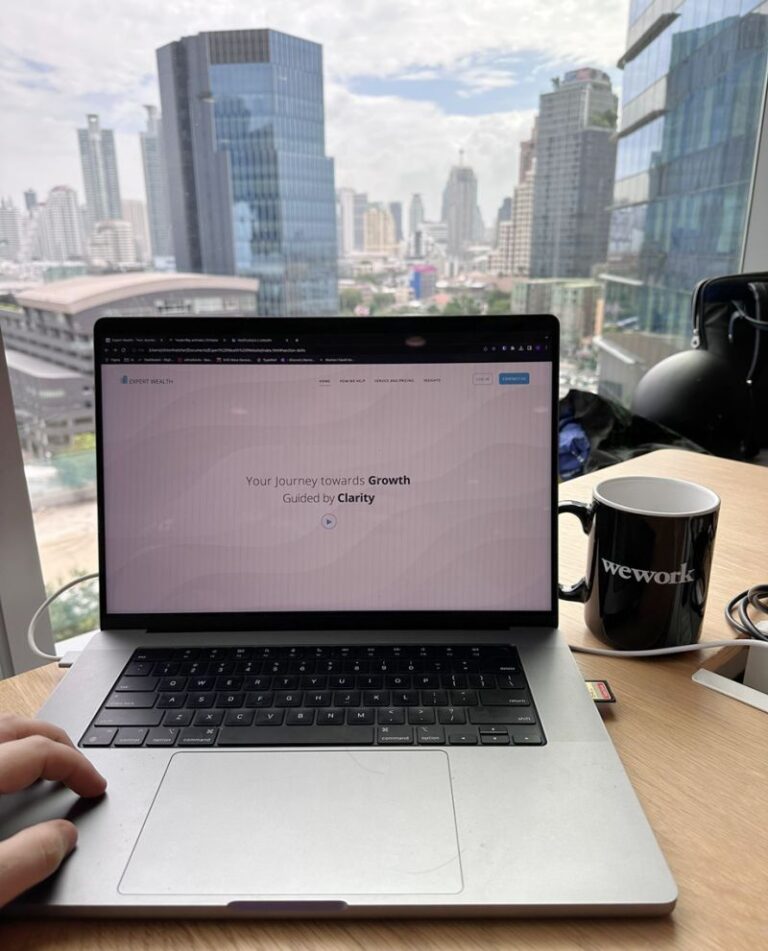 Digital nomad in Bangkok